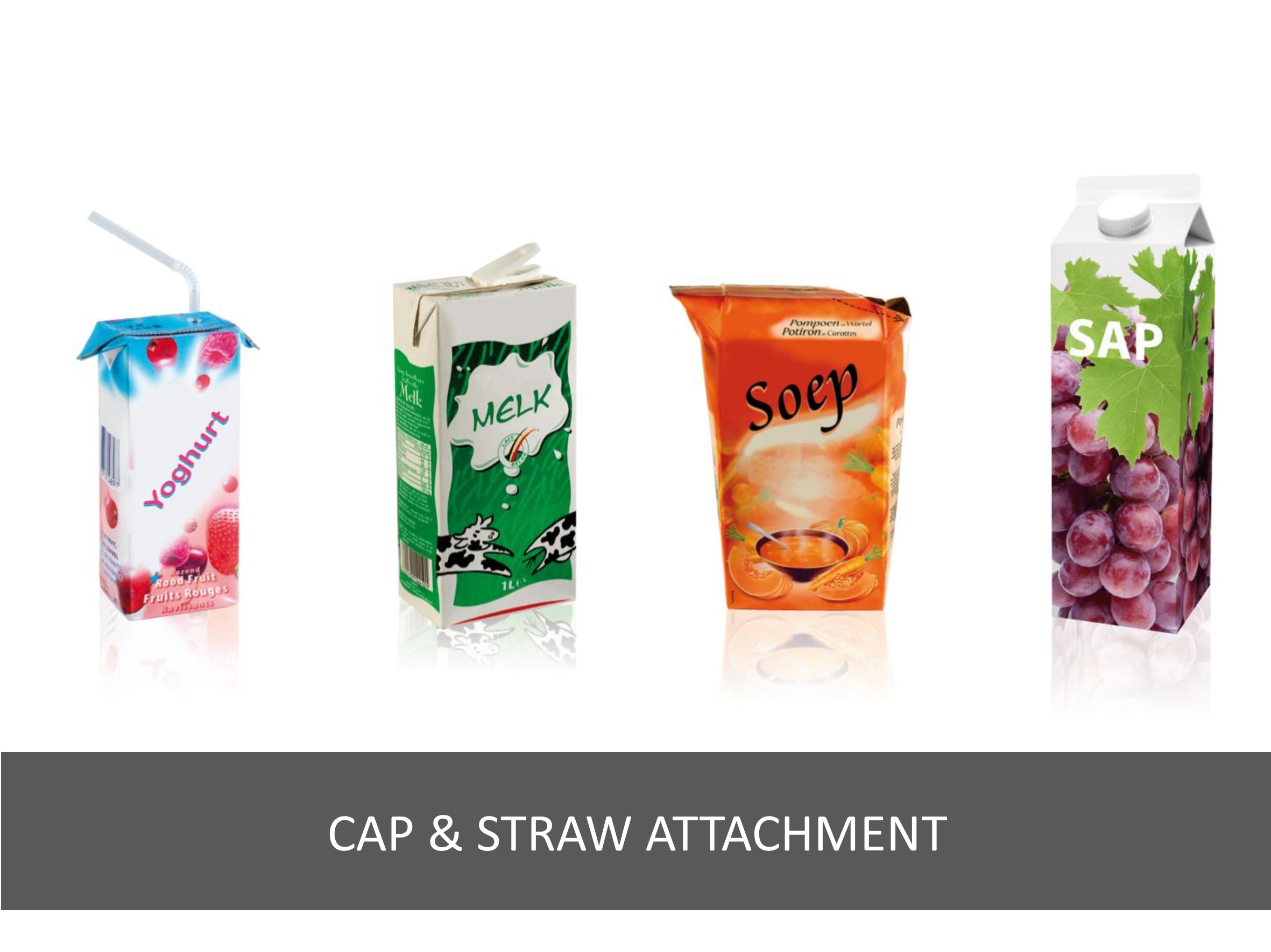 Cap & straw attachment