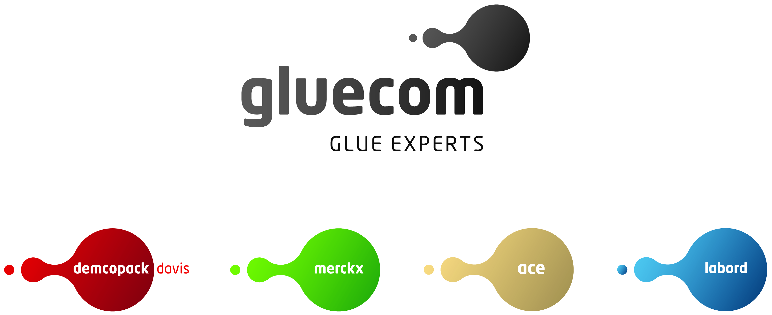 Logo Gluecom and brands