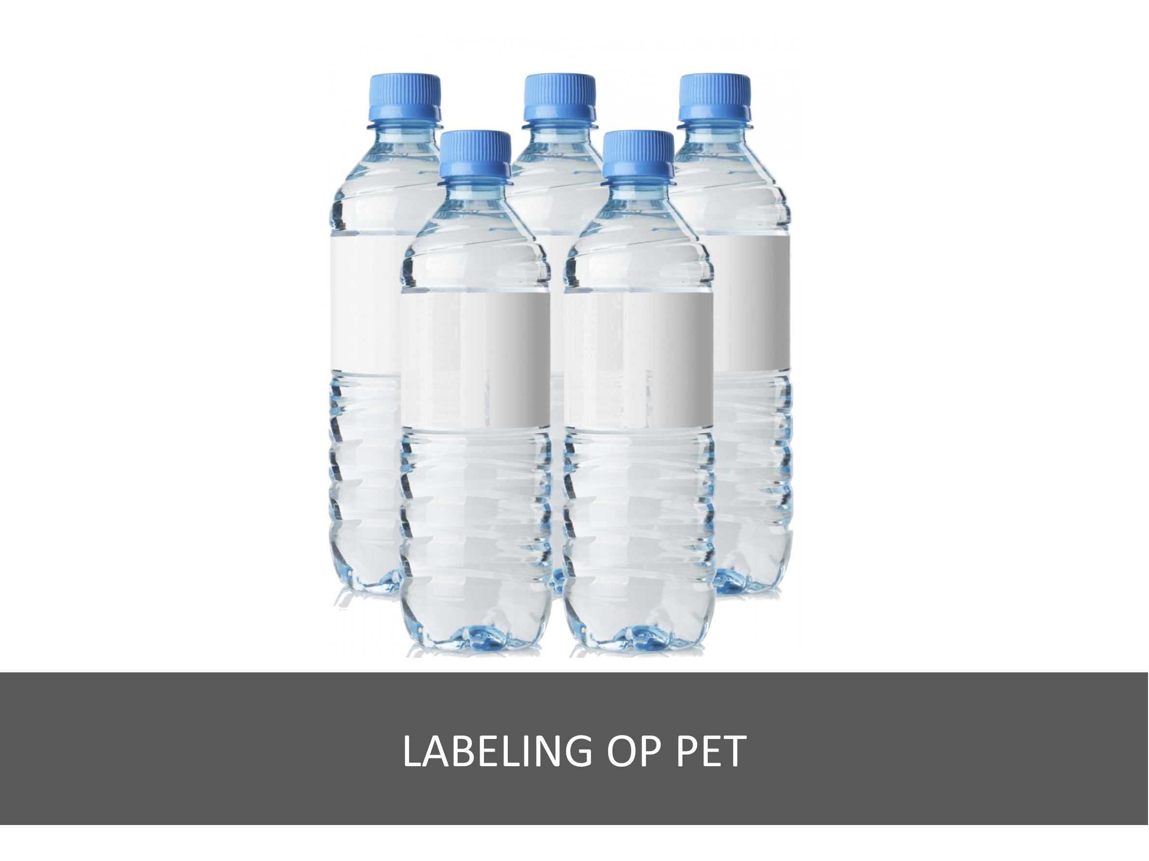 labelling on pet