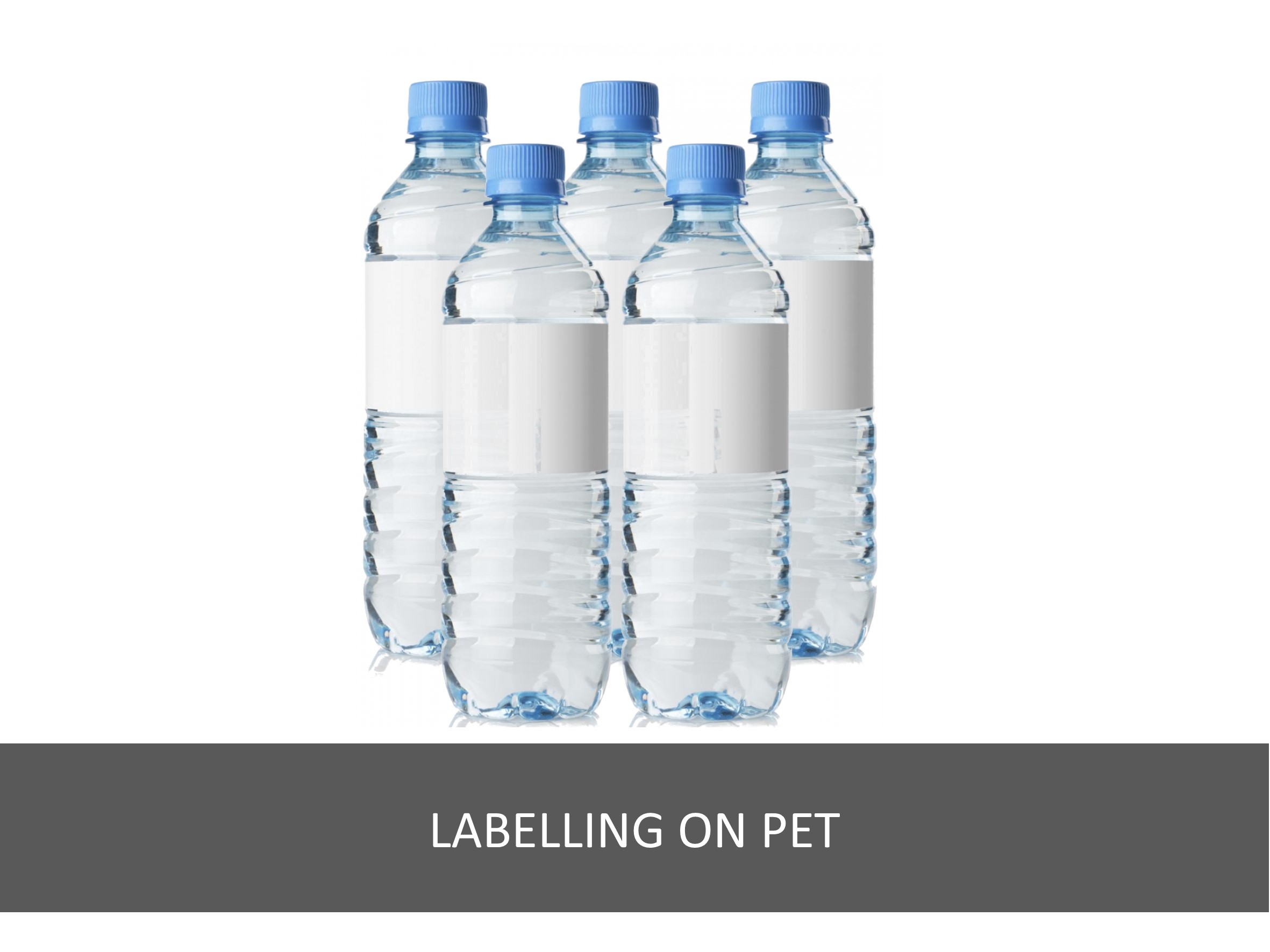 labelling on pet