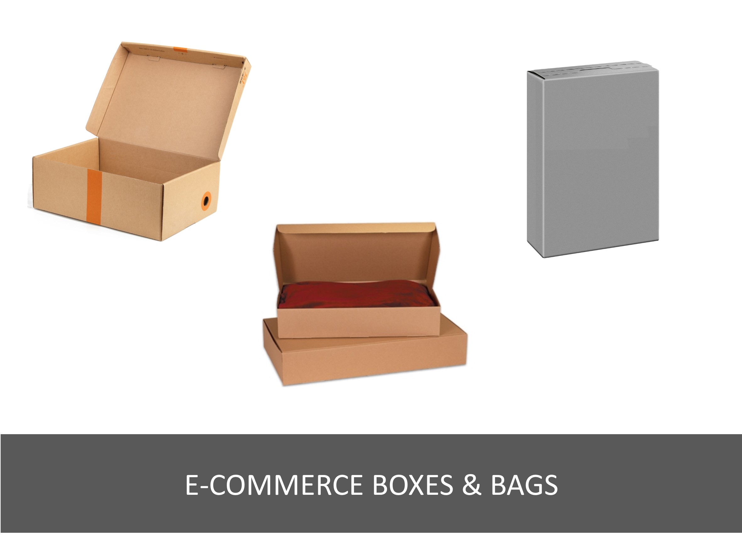 E-commerce boxes & bags