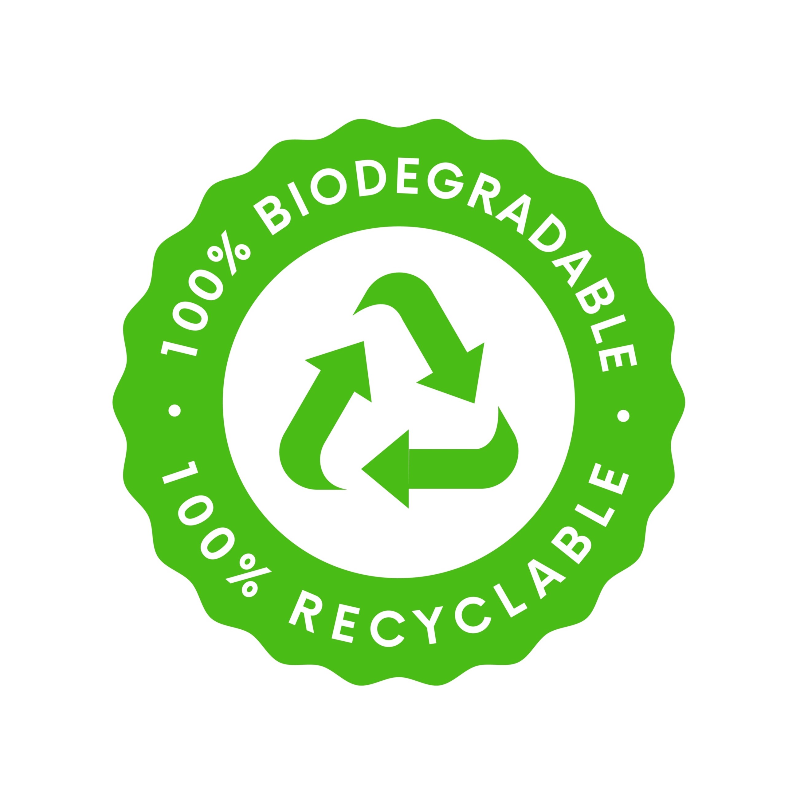 100% biodegradable